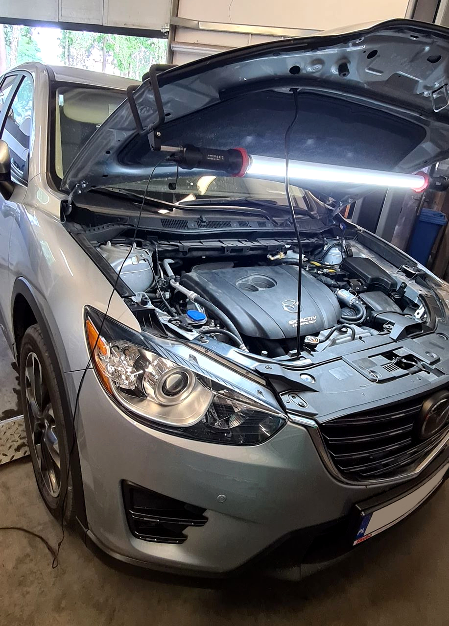 Mazda CX5 2.5 montaż instalacji LPG Firmowy Warsztat ALEX