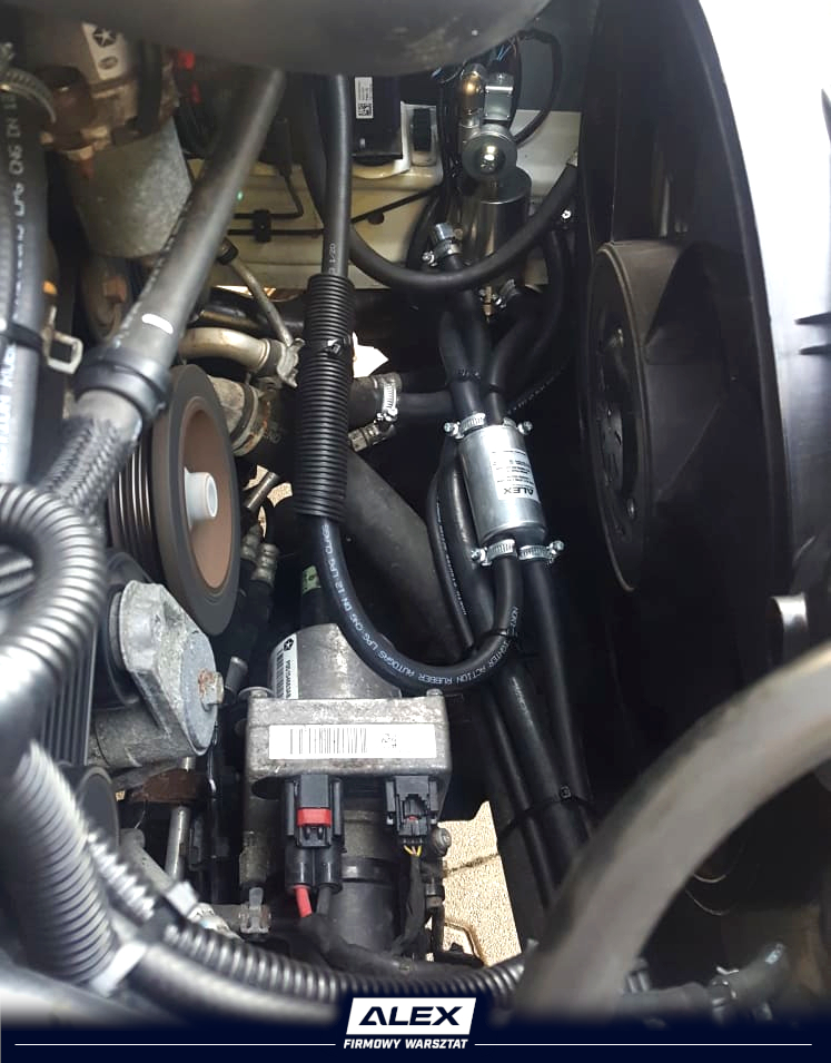 Jeep Grand Cherokee montaż instalacji LPG OPTIMA EXPERT